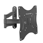 Кронштейн для телевизора Kromax TECHNO-3 серый 15"-40" макс.20кг настенный поворотно-выдвижной и наклонный