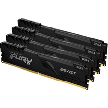 Kingston DRAM 64GB 3600MHz DDR4 CL18 DIMM (Kit of 4) FURY Beast Black EAN: 740617319750