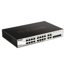 D-Link DGS-1210-20/F2A Настраиваемый коммутатор WebSmart с 16 портами 10/100/1000Base-T и 4 комбо-портами 100/1000Base-T/SFP D-Link DGS-1210-20/F2A Настраиваемый коммутатор WebSmart с 16 портами 10/100/1000Base-T и 4 комбо-портами 100/1000Base-T/SFP