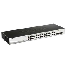 D-Link DGS-1210-28/F3A Настраиваемый коммутатор WebSmart с 24 портами 10/100/1000Base-T и 4 комбо-портами 100/1000Base-T/SFP D-Link DGS-1210-28/F3A Настраиваемый коммутатор WebSmart с 24 портами 10/100/1000Base-T и 4 комбо-портами 100/1000Base-T/SFP