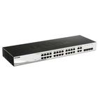 D-Link DGS-1210-28/F3A Настраиваемый коммутатор WebSmart с 24 портами 10/100/1000Base-T и 4 комбо-портами 100/1000Base-T/SFP