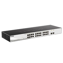 D-Link DGS-1210-26/F3A Настраиваемый коммутатор WebSmart с 24 портами 10/100/1000Base-T и 2 портами 1000Base-X SFP