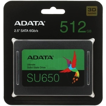 A-DATA SSD 512GB SU650 ASU650SS-512GT-R {SATA3.0}