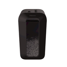 Fellowes Шредер PowerShred LX65 FS-44007(01), черный {DIN P-4,  4х37мм, 8 лст., 17 лтр.,  уничт.: скрепки,скобы,карты}