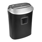 ГЕЛЕОС Уничтожитель документов УМ30-4 DIN P-4 {(4 ур-нь секр.), фрагмент 3,8х35мм, 15-17 лист (70г/м2), CD/пл.карты/скрепки/скобы, 30 л.}