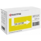 Тонер-картридж Kyocera TK-8735Y (жёлтый) (ресурс 40 000 отп.) для TASKalfa 7052/8052/7353/8353ci