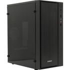 Exegate EX283753RUS Корпус Minitower ExeGate mEVO-9301-RGB-700W-12 (mATX, БП 700NPX с вент. 12см, с окном, 2*USB+1*USB3.0, HD аудио, черный с RGB подсветкой)