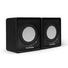 Exegate EX287057RUS Акустическая система 2.0 ExeGate Disco 140 Black (питание USB, 2х3Вт (6Вт RMS), 100-20000Гц, черный)