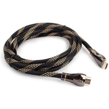 Кабель HDMI Cablexpert CCP-HDMI8K-2.5M, 2.5м, v2.1, 8K, 19M/19M, черный, позол.разъемы, экран, пакет