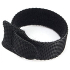 Cablexpert Хомуты-липучки на основе ленты Velcro® VT-110x11BK  110 x 11 мм, черные (12 шт.)