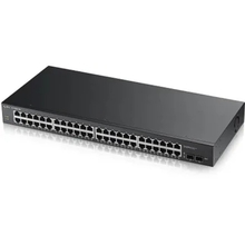 ZYXEL GS1900-48-EU0102F Smart L2 коммутатор Zyxel GS1900-48, rack 19", 48xGE, 2xSFP, кнопка сброса заводских настроек