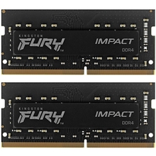 Kingston 32GB 3200MHz DDR4 CL20 SODIMM (Kit of 2) FURY Impact