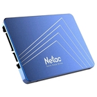 SSD 2.5" Netac 256Gb N600S Series <NT01N600S-256G-S3X> Retail (SATA3, up to 540/490MBs, 3D NAND, 140TBW, 7mm)
