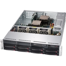 Supermicro CSE-825TQC-R802LPB 2U SC825TQC 8 x 3.5; hot-swap SAS3/SATA LP Chassis Redundant 800W PWS Supermicro CSE-825TQC-R802LPB 2U SC825TQC 8 x 3.5; hot-swap SAS3/SATA LP Chassis Redundant 800W PWS