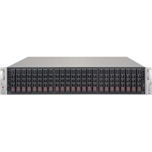 Supermicro server chassis CSE-216BE2C-R920LPB, 2U, 24 x 2.5" hot-swap SAS/SATA drive bay, optional 2 x 2.5" hot-swap drive bay, 1U 920W RPSU