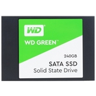 Western Digital SSD GREEN 240Gb SATA-III 2,5”/7мм WDS240G3G0A (аналог WDS240G2G0A), 1 year
