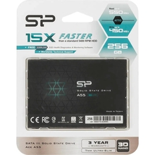 SSD накопитель SILICON POWER Ace A55 SP256GBSS3A55S25 256ГБ, 2.5", SATA III