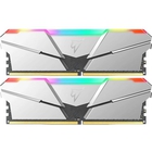 Модуль памяти DDR4 Netac Shadow RGB 16GB (2x8GB) 3200MHz CL16 1.35V / NTSRD4P32DP-16SC / Silver / with radiator