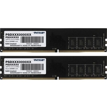 Модуль памяти DIMM 32GB PC25600 DDR4 KIT2 PSD432G3200K PATRIOT Модуль памяти DIMM 32GB PC25600 DDR4 KIT2 PSD432G3200K PATRIOT