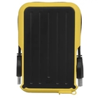 Портативный HDD Silicon Power Armor A66 2 TB USB 3.2, желтый, черный