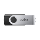 Netac USB Drive 128GB U505 USB2.0, ABS+Metal housing [NT03U505N-128G-20BK]