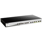 D-Link DXS-1210-12TC/B1A PROJ Настраиваемый коммутатор SmartPro уровня 2+ с 8 портами 10GBase-T, 2 портами 10GBase-X SFP+ и 2 комбо-портами 10GBase-T/SFP+