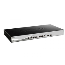 D-Link DXS-1210-10TS/B1A PROJ Настраиваемый коммутатор SmartPro уровня 2+ с 8 портами 10GBase-T и 2 портами 10GBase-X SFP+  