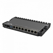 MikroTik RB5009UPr+S+IN Маршрутизатор CPU ARM64, 4 ядра 350-1400MHZ, 1GB RAM, 7*1Gbit RJ45, 1*2.5gbit RJ45, PoE out 1-7port