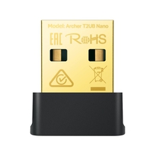 TP-Link Archer T2UB Nano AC600 Ультракомпактный двухдиапазонный Wi-Fi USB-адаптер Bluetooth 4.2 TP-Link Archer T2UB Nano AC600 Ультракомпактный двухдиапазонный Wi-Fi USB-адаптер Bluetooth 4.2