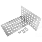 Elbox Комплект боковых монтажных панелей 19" (В400 x Г300) с уголками для крепления оборудования