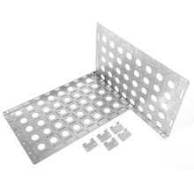 Elbox EU-400.210 Комплект боковых монтажных панелей 19" (В400 x Г210) с уголками для крепления оборудования