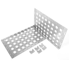 Elbox EU-400.210 Комплект боковых монтажных панелей 19" (В400 x Г210) с уголками для крепления оборудования