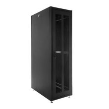 ЦМО Шкаф телекоммуникационный напольный ЭКОНОМ 42U (600 ? 800) дверь перфорированная 2 шт., цвет черный