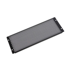 ЦМО Фальшпанель в шкаф 19" 4U перфорированная, цвет черный(ФП-4.4-9005)