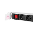 ЦМО Верт блок розеток Rem-16, 1 фаза 16A, выкл, 48 C13, 1420 мм, вх C20 IEC 320 R-16-48C13-V-1420