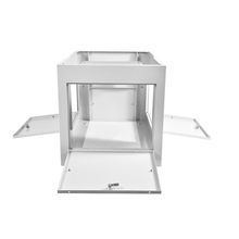 ЦМО ОС-ШТВ-2-300.600 Оцинкованный цоколь (основание) для ШТВ-2 (В300*Ш1000*Г600)