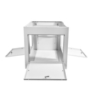 ЦМО ОС-ШТВ-2-300.600 Оцинкованный цоколь (основание) для ШТВ-2 (В300*Ш1000*Г600)