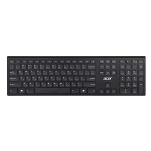 Acer OKR020 [ZL.KBDEE.004] wireless keyboard USB slim Multimedia black 