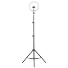 Camelion KD-810F  C02 LED(свет-к кольцев. 10 Вт, подставка для смартфона, напольн.на штативе)