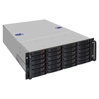 Exegate EX293275RUS Серверный корпус ExeGate Pro 4U660-HS24 <RM 19", высота 4U, глубина 660, БП 800RADS, 24xHotSwap, USB>