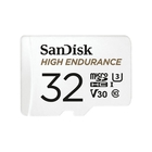 Micro SecureDigital 32GB Sandisk  Class 10 UHS-I U3 V30 High Endurance Video Monitoring Card [SDSQQNR-032G-GN6IA]