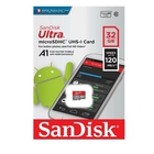 SecureDigital 32Gb SanDisk Class 10 Ultra UHS-I 120MB/s  SDSQUA4-032G-GN6MN