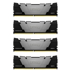 Память оперативная/ Kingston 128GB3200MT/s DDR4 CL16DIMM (Kit of4)FURYRenegadeBlack