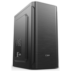 CBR PCC-MATX-MX10-450W2 Корпус mATX Minitower MX10, c БП PSU-ATX450-08EC (450W/80mm), 2*USB 2.0, HD Audio+Mic, Black