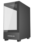Powercase Vision Micro M, Tempered Glass, чёрный, mATX  (CVMMB-L0) 