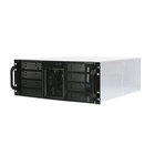 Procase Корпус 4U server case,8x5.25+5HDD,черный,без блока питания,глубина 550мм,MB CEB 12"x10,5", панель вентиляторов 3*120x25 PWM