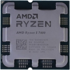 CPU AMD Ryzen 5 7600 (100-000001015) {Raphael, 6C/12T, 3.8/5.1GHz, 32MB, 65W} OEM