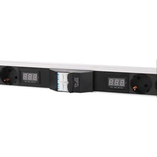 ЦМО Верт. блок розеток Rem-32 с авт., и амп., 10 Schuko, 10 C13, 10 C19, 32А,алюм.,42-48U,колодка R-32-10S-10C13-10C19-A-Am-1820-K