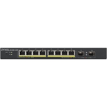 ZYXEL GS1900-10HP-EU0102F 8G 2SFP 8PoE+ 77W Коммутатор управляемый