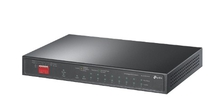 TP-Link TL-SG1210PP Настольный коммутатор с 9 гигабитными портами (6 портов PoE+, 2 порта PoE++) и комбинированным гигабитным портом RJ45/SFP